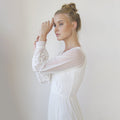 Dress With Chiffon Sleeves #1352